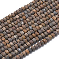 Chapelets de perles en bronzite naturel&nbsp;G-P575-A28-6x4mm