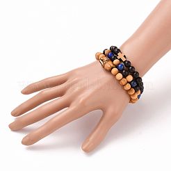 Set di bracciali elasticizzati&nbsp;BJEW-JB05662-03