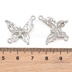 Aleación con dijes de conector de rhinestone&nbsp;RB-CBA7AC6-02P-02