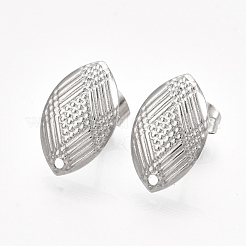 Accesorios para aretes de acero inoxidable 304 que no se deslustran&nbsp;STAS-S079-70B