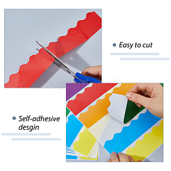 Autocollants adhésifs en papier enduit&nbsp;DIY-WH0899-964