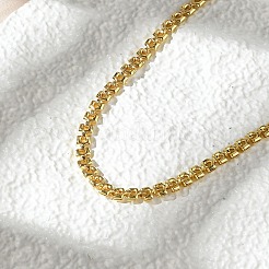 Colliers de chaîne à maillons en laiton pour femmes&nbsp;X-NJEW-K282-06G