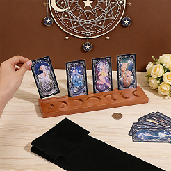 1 porta cartas de tarot de madera&nbsp;DIY-NB0016-51
