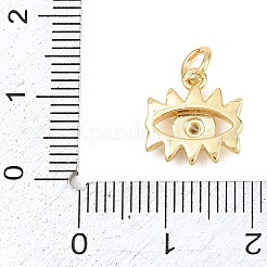 Messing micro pave klare zirkonia anhänger&nbsp;KK-H273-27G
