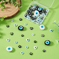 74 pièces 10 styles perles de chalumeau faites à la main&nbsp;LAMP-TA0002-73