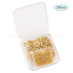 Risultati di orecchini a cerchio in ottone huggie e anelli di salto aperti&nbsp;KK-TA0007-83G