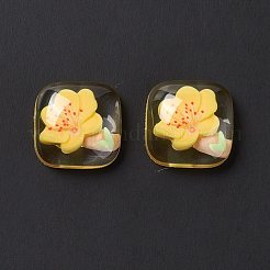 Cabochon in resina trasparente&nbsp;RESI-G034-A03