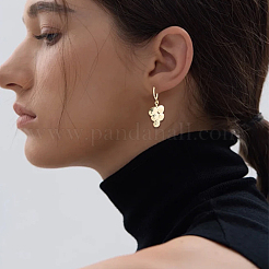 12 boucle d'oreille créole en acier inoxydable 201&nbsp;STAS-SC0010-30G