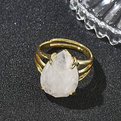Offene Manschettenringe aus Messing&nbsp;RJEW-D347-04G-16