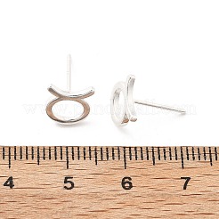 925 Orecchini in argento&nbsp;EJEW-K303-01S-02