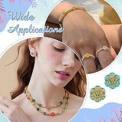 160pcs 8 Farben transparente Acrylperlen&nbsp;TACR-ME0001-04