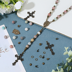Kits para hacer collares de rosario&nbsp;DIY-SC0031-46