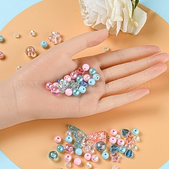 Set di gioielli fai da te color caramella che fanno kit&nbsp;DIY-YW0004-90C