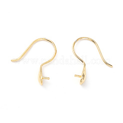 Crochets d'oreilles en 925 argent sterling&nbsp;STER-P047-01B-G