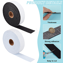 2 Rolle 2 Farben selbstklebendes Polyestergewebe&nbsp;DIY-BC0014-40
