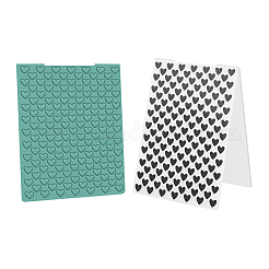 Carpetas de plástico en relieve&nbsp;DIY-WH0186-01