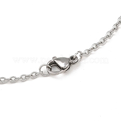 Colliers unisexes classiques en acier inoxydable 304 résistants au ternissement&nbsp;STAS-O037-83P
