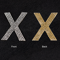 Glitzer Hotfix Glas Strass&nbsp;DIY-FG0001-54