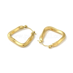 Orecchini a cerchio in acciaio inossidabile 304 per donna&nbsp;EJEW-B054-01G