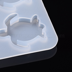 Moldes de silicona con silueta colgante de tortuga&nbsp;X-DIY-I026-22
