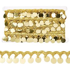 Rubans en polyester avec pompon rond et plat&nbsp;OCOR-WH20012-53D