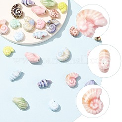 26 pz 13 stili di perle di porcellana fatte a mano&nbsp;PORC-FS0001-36