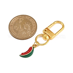6 pz decorazioni pendenti a forma di frutta in lega smaltata&nbsp;HJEW-JM04032