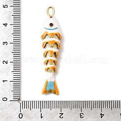 Pendentifs de placage en laiton&nbsp;KK-A268-05G-C01