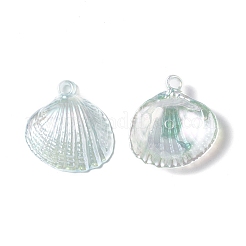 Pendenti acrilici opachi con placcatura uv&nbsp;PACR-M003-16C