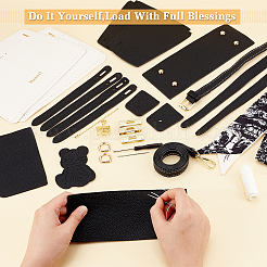 DIY-Kits zur Herstellung von Taschen für Messenger- und tragbare Stile&nbsp;DIY-WH0304-209