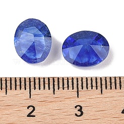 Blaue Wassermelonen-Steinglas-Cabochons&nbsp;G-C146-02H