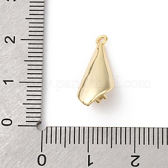Pendentifs en zircone cubique clair en laiton&nbsp;KK-V016-07G