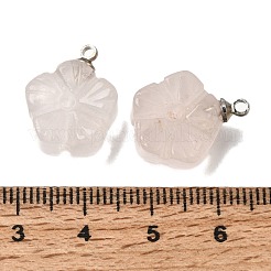 Natürlichen Rosenquarz Anhänger&nbsp;GG-CBA487A-01P-03