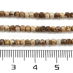 Natürliches Bild Jaspis Perlen Stränge&nbsp;G-H042-B18-01