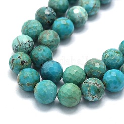 Natur hubei türkisfarbenen Perlen Stränge&nbsp;G-G106-C12-08