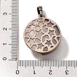 Pendentifs de quartz rose naturel&nbsp;G-P560-01R-22