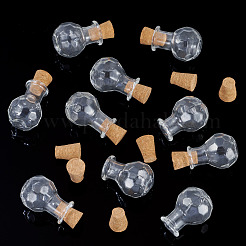 10 Stück Glasflaschen&nbsp;AJEW-TA0002-75