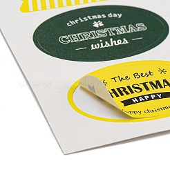 Autocollant en papier sur le thème de Noël&nbsp;AJEW-Q151-02A