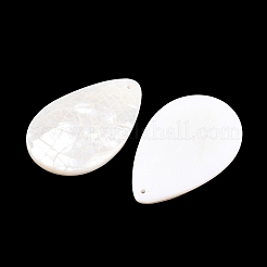 Pendentifs en coquille blanche naturelle&nbsp;SSHEL-C014-01A