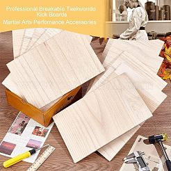 Planches de karaté en bois&nbsp;WOOD-WH0027-51B