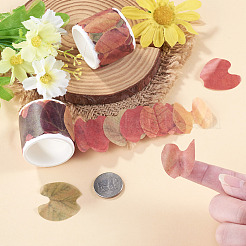 Autocollants en papier à feuilles d'automne pour la création de cartes&nbsp;DIY-TAC0032-23H