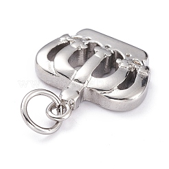 Anlaufgeschützte Anhänger aus 304er Edelstahl&nbsp;LS-STAS-H144-01P