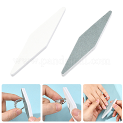 20 Stück silberne Polierstreifen aus PVC-Schwamm&nbsp;PVC-SC0001-18
