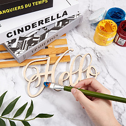Ornements de découpes en bois&nbsp;WOOD-CN0001-004