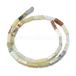 Fili di perline giada naturale&nbsp;G-F631-E03-02