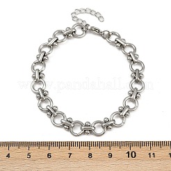 Gliederkettenarmbänder aus 304 Edelstahl&nbsp;BJEW-H207-01B-P