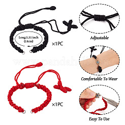 Herstellung von Armbändern aus Nylongewebe&nbsp;AJEW-TA00023