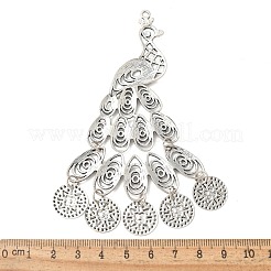 Tibetischer stil Aluminium Anhänger & Charms&nbsp;X-FIND-M052-08AS-NR