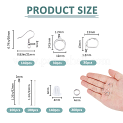 Kits de accesorios para hacer aretes de diy&nbsp;DIY-FH0010-02