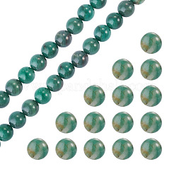 1 hebra de cuentas de jade africano natural&nbsp;G-TA0003-50A